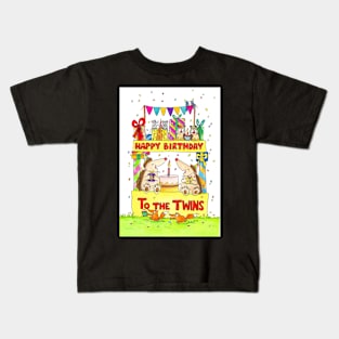 Happy Birthday to the twins Kids T-Shirt